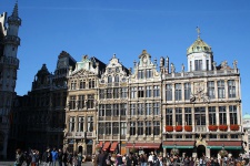 Gebäude auf dem Grote Markt in Brüssel.